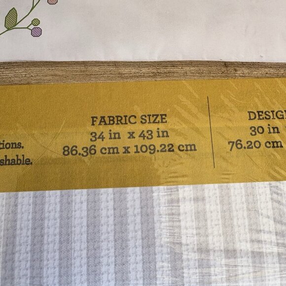 Bucilla Stitchery Kit Baby Milestone Blanket Sun and Moon - Picture 3 of 7